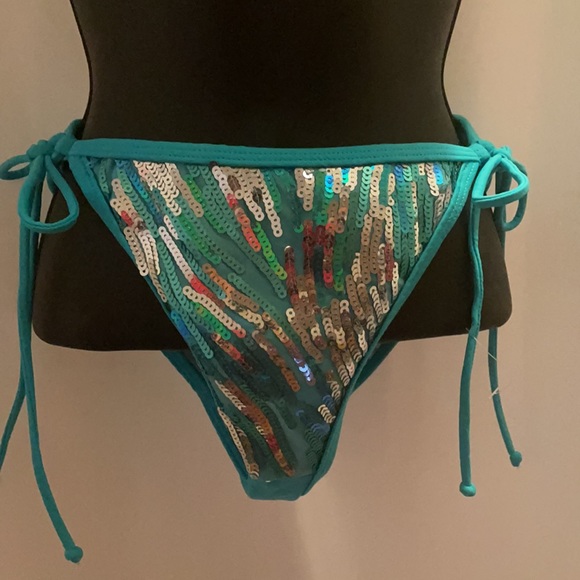 VENUS TURQUOISE 2 PIÈCES BIKINI SIZE 12 - Picture 3 of 8